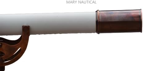 Mary Nautical Adjustable Brass Antique Telescope Decor