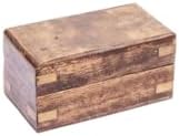 Vintage Brass Telescope with Wooden Box