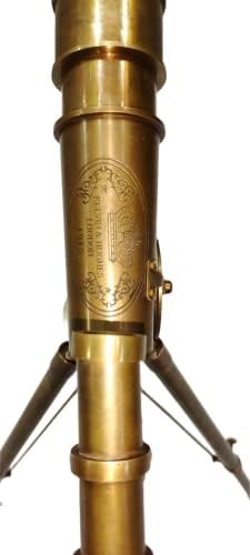 Decorative Table Telescope Vintage Brass Nautical Collectible Gift