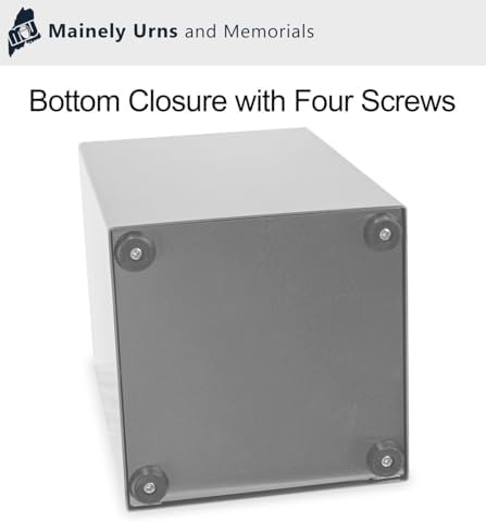 Navy Veteran Cremation Urn with Pewter Medallion