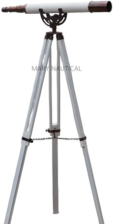 Mary Nautical Adjustable Brass Antique Telescope Decor