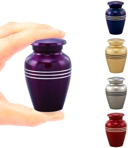 Serenity Keepsake Urn for Ashes - Miniature Urn with Velvet Bag