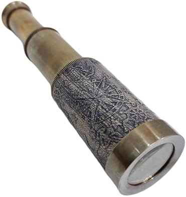 Marine Brass Telescope 6 Inch Vintage Spyglass Gift