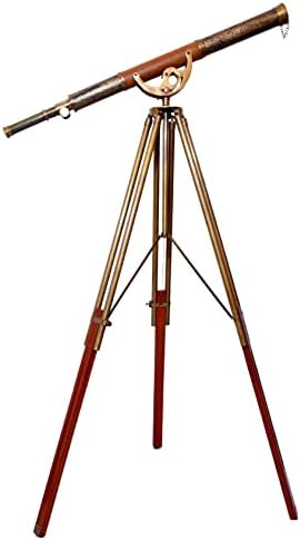 Anchor Master 65 Inch Adjustable Brass Telescope