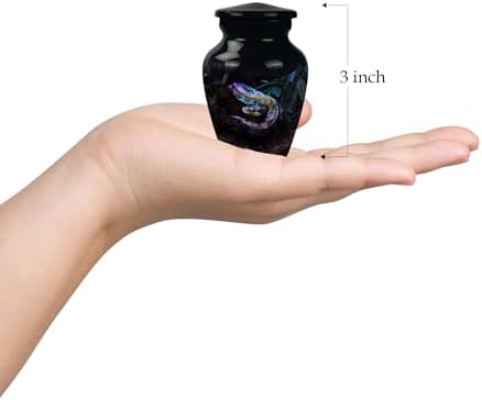 Elegant Snake Design Decorative Urn for Ashes