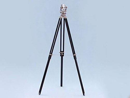 Hampton Nautical Floor Standing Theodolite - 62 Chrome