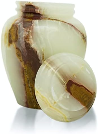 Peaceful Balance Marble Cremation Urn Extra Small