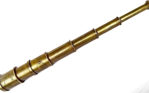 Victorian 1915 Style Telescope with Brass Accents