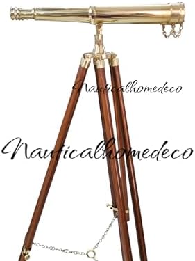Personalized Brass Binoculars with Adjustable Stand