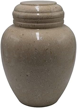Memorable Marbles Elliptical Medium Decorative Cremation Urn