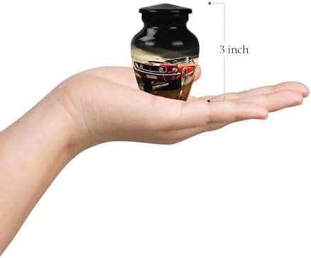 Red Car Small Urns for Ashes - 3 Inch 1 Pc