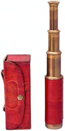 Vintage Brass Spyglass Telescope 16 Inch Dollond London 1920