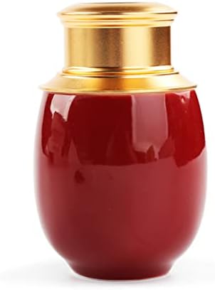 Small Urns for Human Ashes Rose Red Decorative Urn