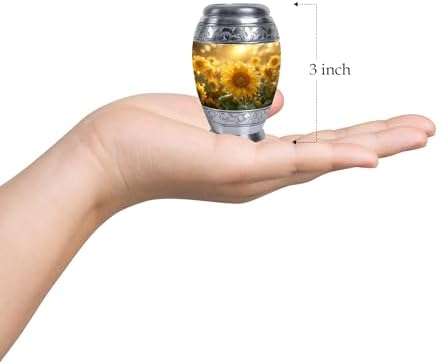 Golden Sunshine Dew 3 Inch Mini Urns Pack of 4