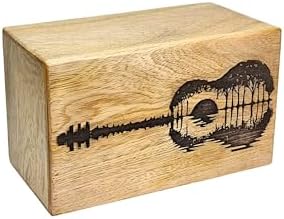 Handmade Cremation Urns with Engraving for Human Ashes