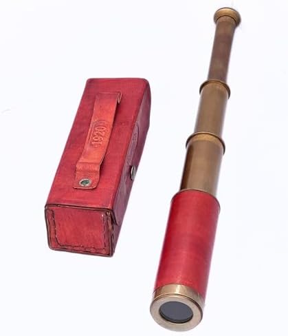 Vintage Brass Spyglass Telescope 16 Inch Dollond London 1920