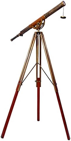 Anchor Master 65 Inch Adjustable Brass Telescope