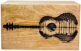 Handmade Cremation Urns with Engraving for Human Ashes