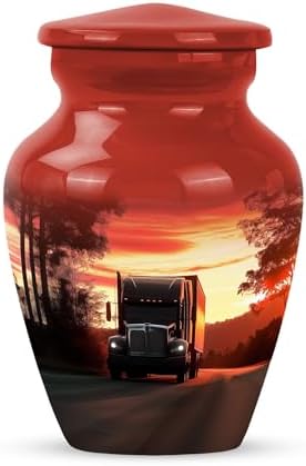 3 Inch Small Cremation Urn - Elegant Burial Urn for Ashes