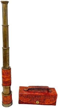 Brass Nautical Telescope Handheld Vintage Decorative Spy Glass