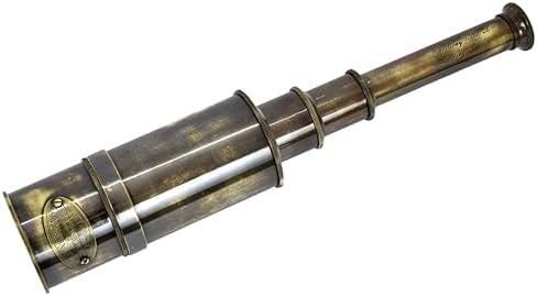Brass Nautical Telescope 16 Inch Vintage Spyglass with 15x Magnification