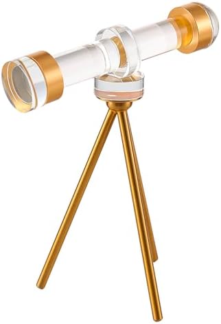 Modern Minimalist Crystal Telescope Desk Decor