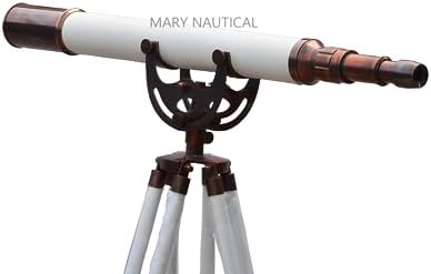 Mary Nautical Adjustable Brass Antique Telescope Decor