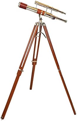Royal Vintage Moon Arc Telescope with Chrome Finish