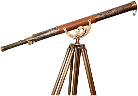 Anchor Master 65 Inch Adjustable Brass Telescope
