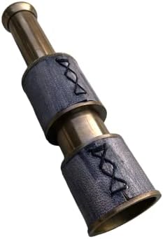 Vintage Brass Telescope with Wooden Box 1