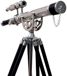 Nautical Double Barrel Telescope Chrome Finish