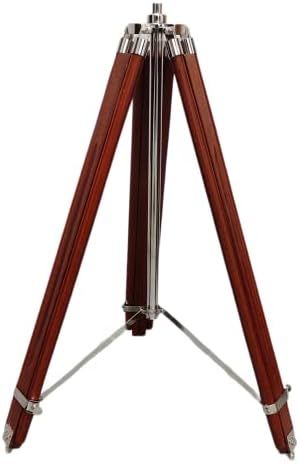 Vintage Brass Double Barrel Nautical Telescope Stand