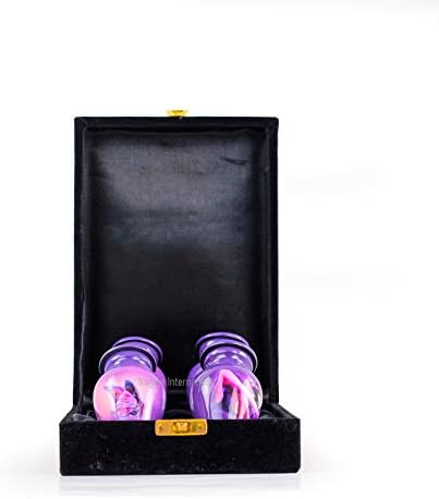 Keepsake Urns Set of 4 Mini Urns with Velvet Box