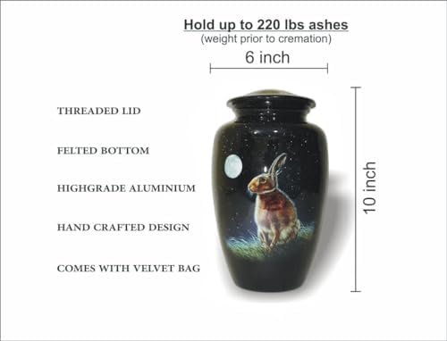 S H Metals Cremation Urns for Human Ashes - Decorative Urns