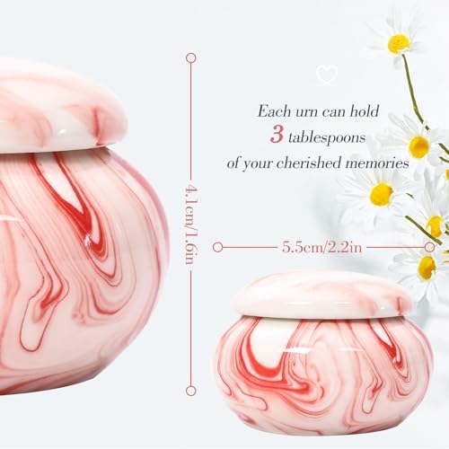 Tomotato Small Urns for Human Ashes Keepsake