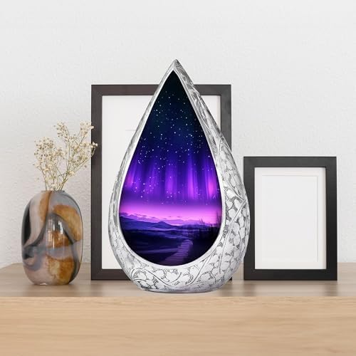 Purple Cremation Urn 3 Inch Mini Memorial Keepsake