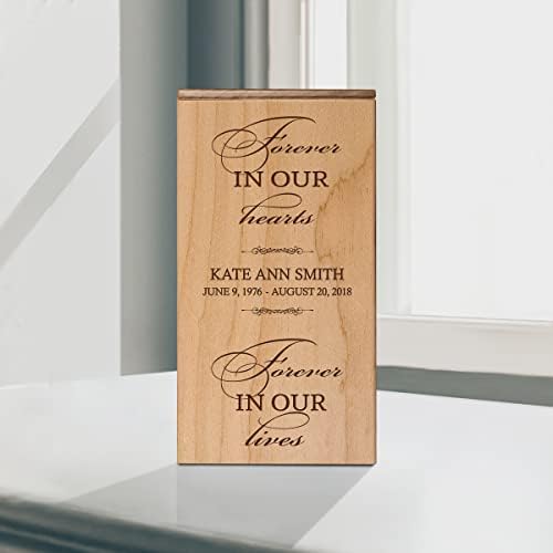 LifeSong Milestones Custom Engraved Wooden Urn Box