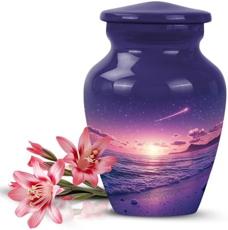 Yatskia 3 Inch Small Cremation Urn for Ashes