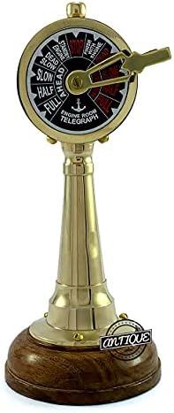 Antique Vibes Mini Brass Telegraph Telescopes Decor