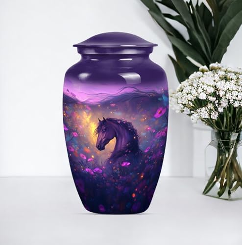 Horse Urn for Human Ashes - 10 Inch Cremation Urn