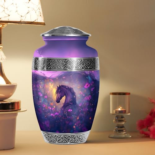 Large Decorative Urn for Human Ashes 10 Inch