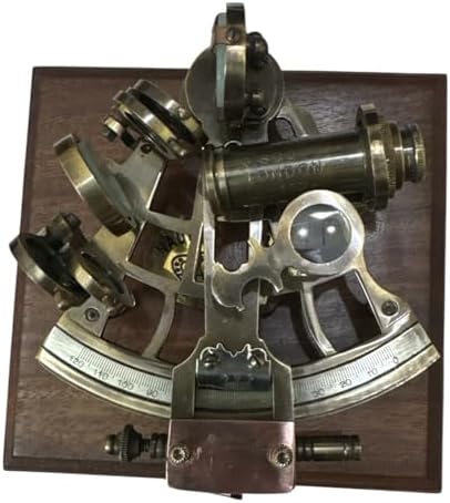 A S Handicrafts Brass Nautical Sextant Vintage Astrolabe