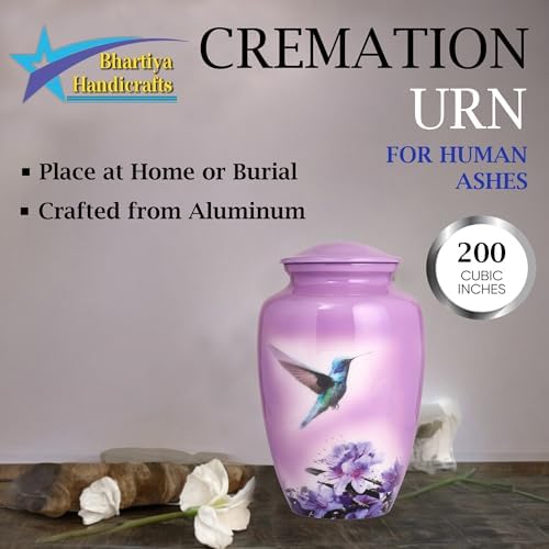 Bhartiyaa Handicraft Cremation Urn for Human Ashes