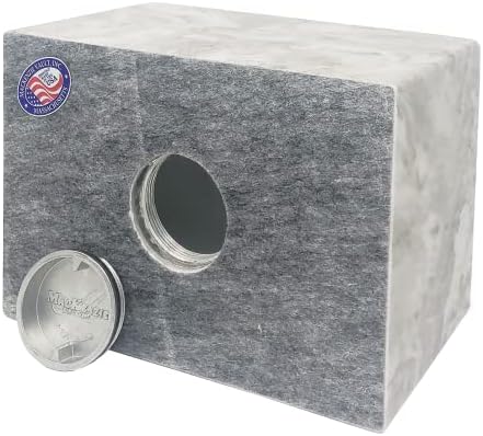 Custom Engraved Mackenzie Urn Vault - 3 Lines of Engraving Included Cashmere Gray Color