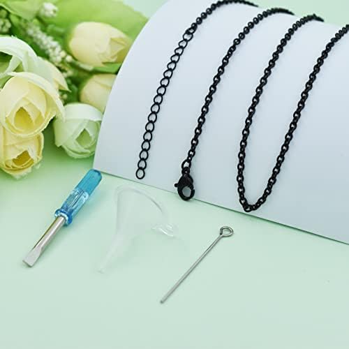 Stainless Steel Wrench Cremation Urn Pendant Necklace