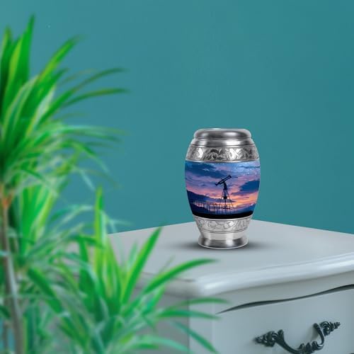 Saburial Telescope Memorial Urn Set - 3 Inch Pack of 4 for Ashes