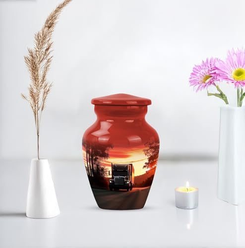 3 Inch Small Cremation Urn - Elegant Burial Urn for Ashes