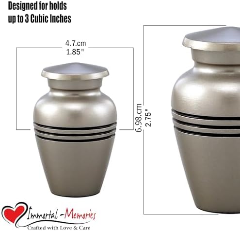 Serenity Keepsake Urn for Ashes - Miniature Cremation Urn