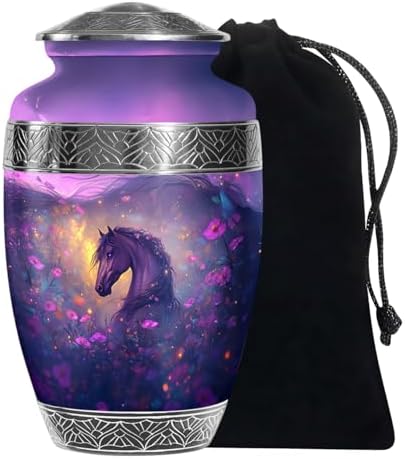 Large Decorative Urn for Human Ashes 10 Inch