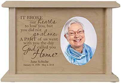 LifeSong Milestones Custom Engraved Wooden Ash Urn